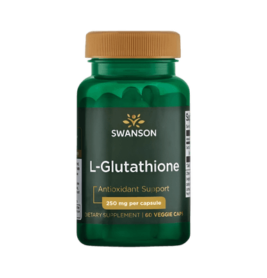 L-Glutathione 250mg 60 Vegetabiliska Kapslar