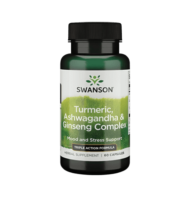 Turmeric, Ashwagandha & Ginseng Complex
