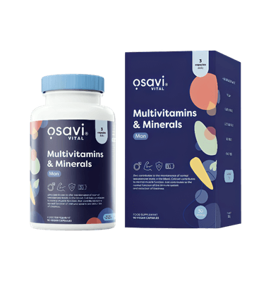 Multivitamins & Minerals Man 90 Veganska Kapslar