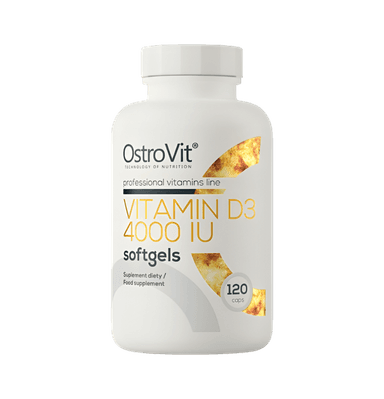 Vitamin D3 4000 120 Mjuka kapslar