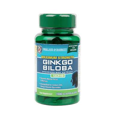 Maximum Strength Ginkgo Biloba 120mg