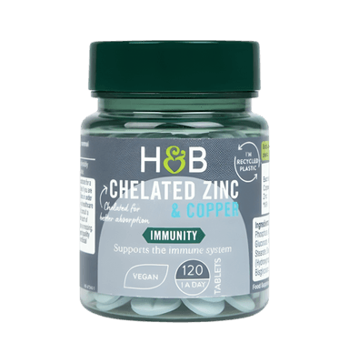 Chelated Zinc & Copper 15mg