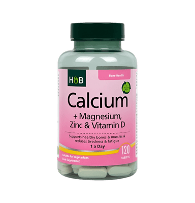 Calcium + Magnesium, Zinc & Vitamin D