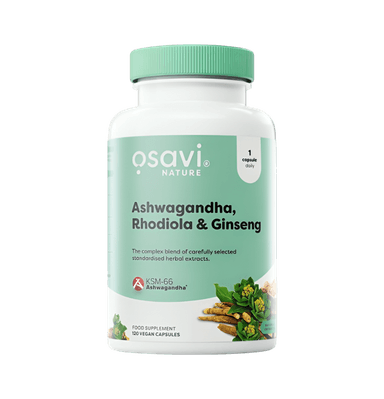 Ashwagandha + Rhodiola & Ginseng