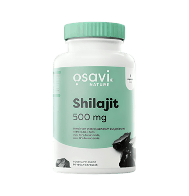Shilajit 500mg 90 Veganska Kapslar