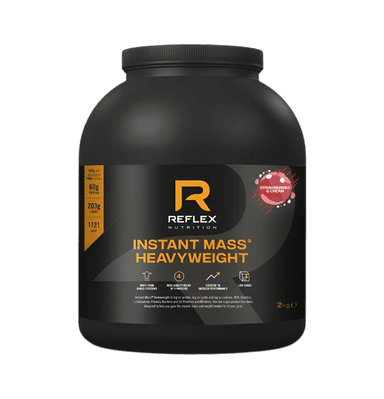 Instant Mass Heavyweight Strawberries & Cream 2000g Pulver