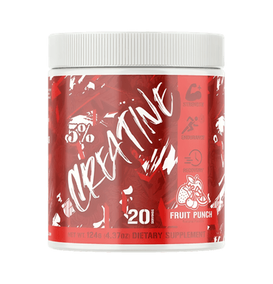 Creatine - Code Red, Fruit Punch - 124 grams
