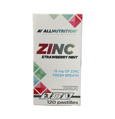 Zinc 15mg (Strawberry Mint) 120 Pastiller