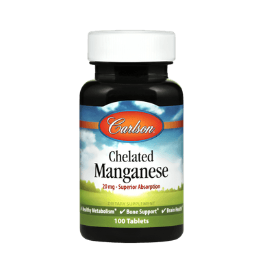 Chelated Manganese 20mg