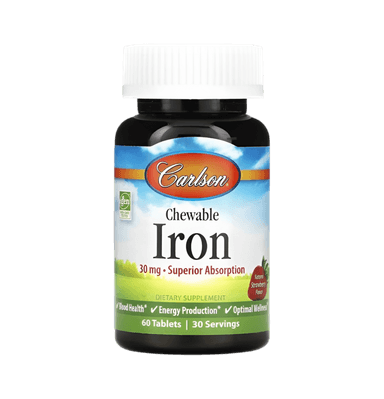 Chewable Iron 30mg Strawberry