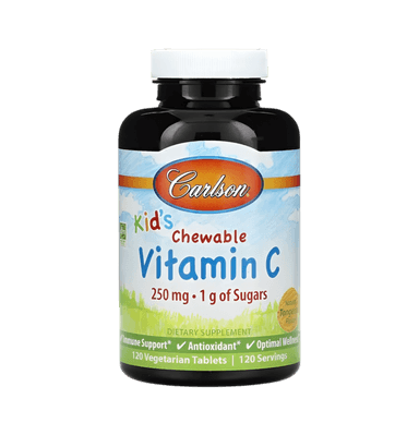 Vitamin C 250mg Natural Tangerine