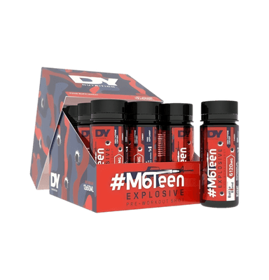 #M6Teen Explosive Pre-Workout Shot Cherry 12x60ml Shots