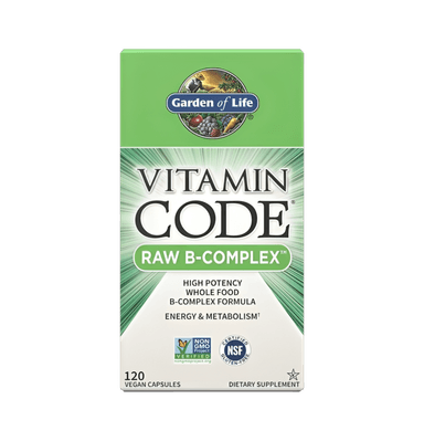 Vitamin Code Raw B-Complex 120 Veganska Kapslar
