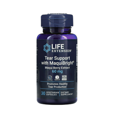 Tear Support with MaquiBright (Maqui Berry Extract) 60mg 30 Vegetabiliska Kapslar