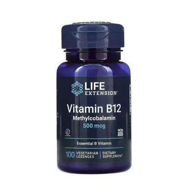 Vitamin B12 Methylcobalamin 500mcg 100 Sugtabletter