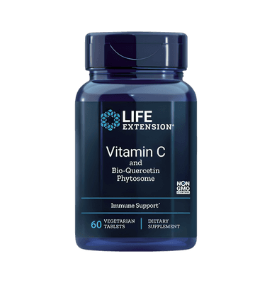 Vitamin C and Quercetin Phytosome 60 Vegetariska Tabletter