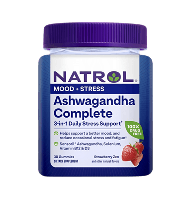 Ashwagandha Complete Strawberry Zen 30 Gummitabletter