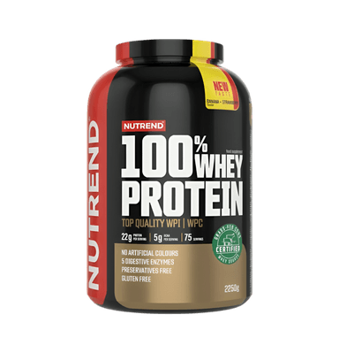 100% Whey Protein, Banana + Strawberry