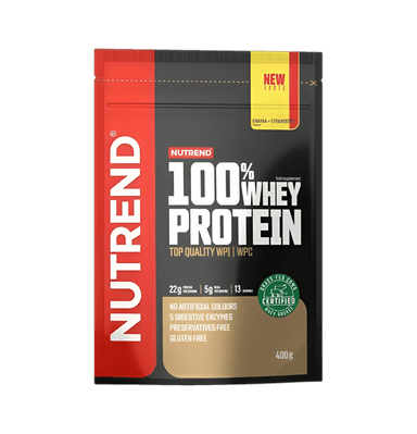 100% Whey Protein Banana + Strawberry 400g Pulver
