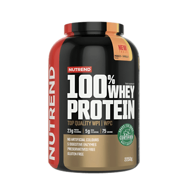 100% Whey Protein Mango + Vanilla 2250g Pulver