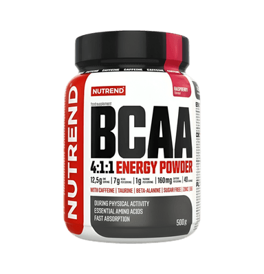 BCAA 4:1:1 Energy Raspberry 500g Pulver