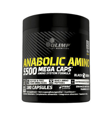 Anabolic Amino 5500, Mega Caps