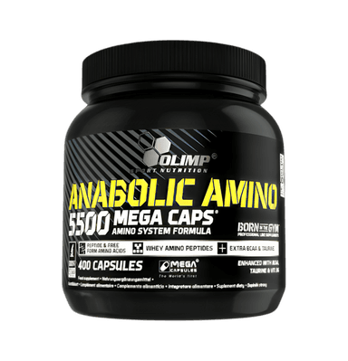 Anabolic Amino 5500, Mega Caps