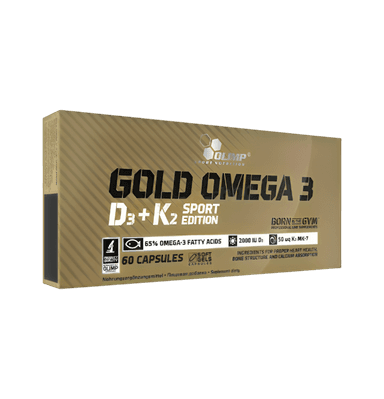 Gold Omega 3 D3 + K2 Sport Edition