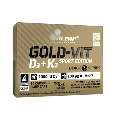 Gold Vit D3 + K2 Sport Edition
