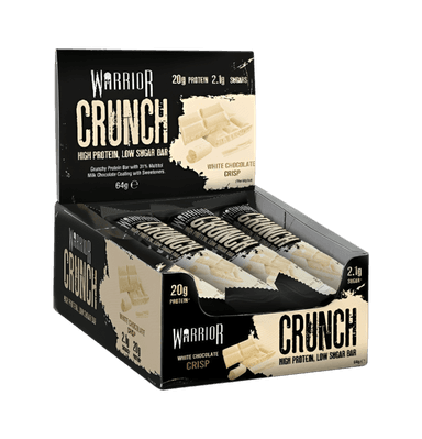 Crunch Bar White Chocolate Crisp 12 Barer