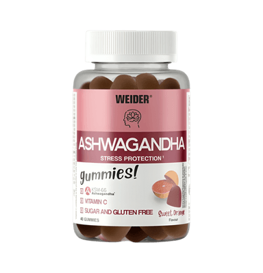 Ashwagandha 40 Gummitabletter Sweet Orange