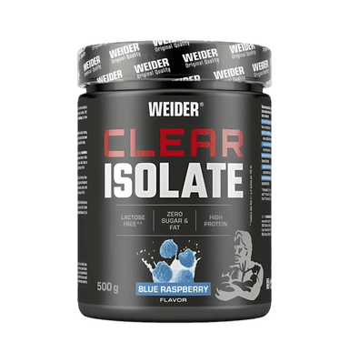 Clear Isolate Blue Raspberry