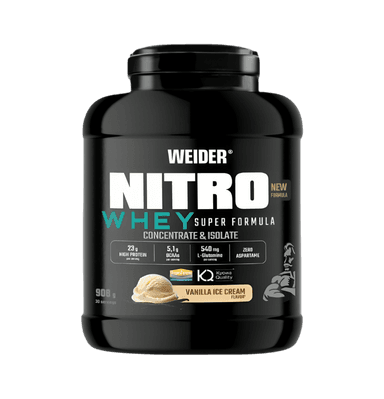 Nitro Whey Super Formula Vanilla Ice Cream 908g Pulver