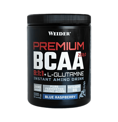 Premium BCAA Zero Blue Raspberry 500g Pulver