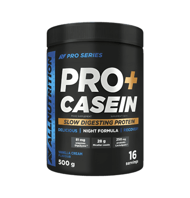 Pro+ Casein Vanilla Cream 500g Pulver