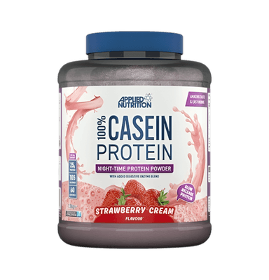 100% Casein Protein, Strawberry Cream
