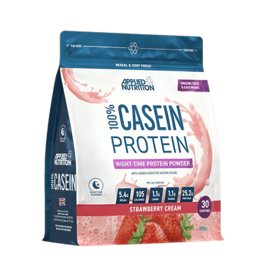 100% Casein Protein Strawberry Cream