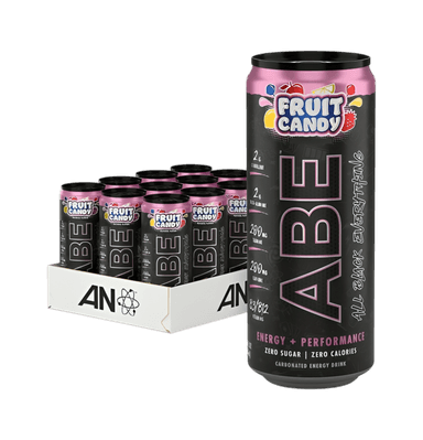 ABE Energy + Performance Fruit Candy 12 x 330ml Burkar