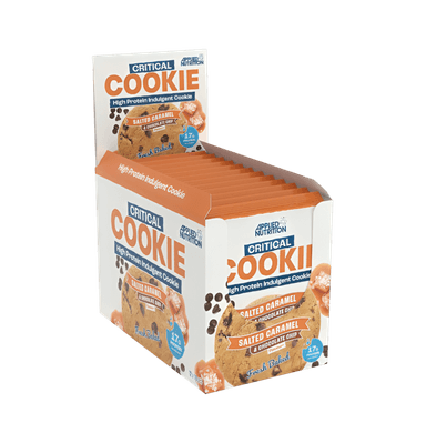 Critical Cookie, Salted Caramel & Chocolate Chip 12 x