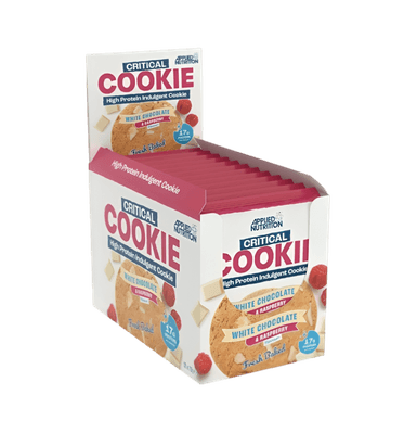 Critical Cookie, White Chocolate & Raspberry 12 x