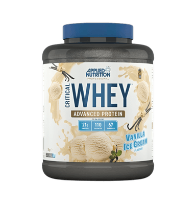 Critical Whey Vanilla Ice Cream