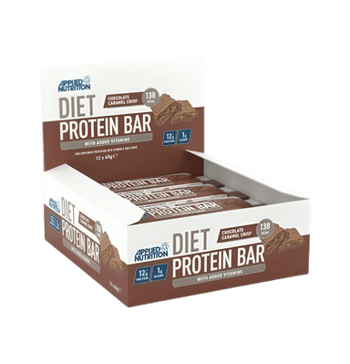 Diet Protein Bar Chocolate Caramel Crisp 12 x