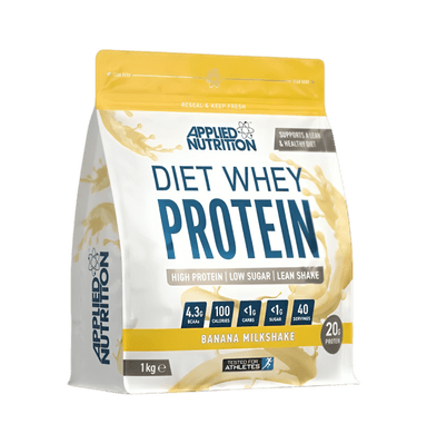 Diet Whey, Banana Milkshake