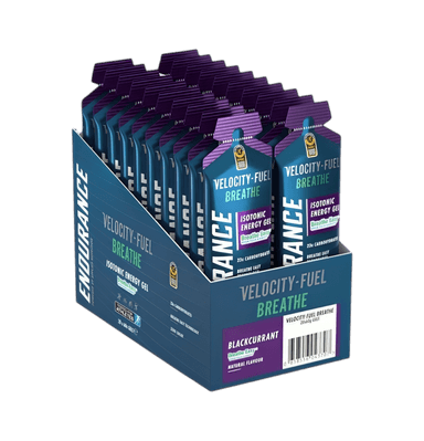 Endurance Breathe Isotonic Energy Gel Blackcurrant 20 x