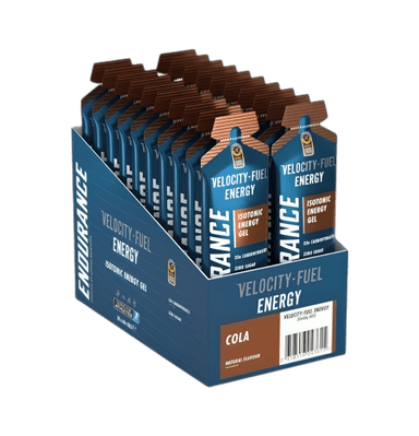 Endurance Energy Isotonic Energy Gel, Cola 20 x 60g Geler