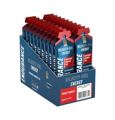 Endurance Energy Isotonic Energy Gel, Fruit Burst 20 x