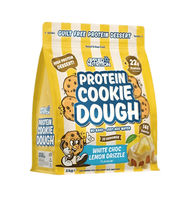 Protein Cookie Dough Dessert White Choc Lemon Drizzle