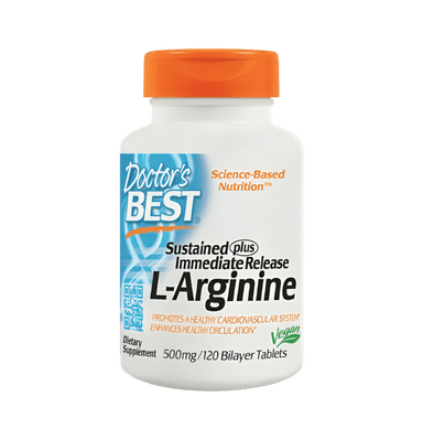 L-Arginine Sustained + Immediate Release 500mg
