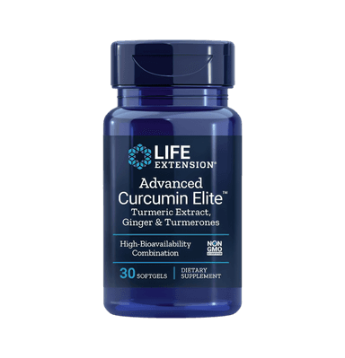 Advanced Curcumin Elite Turmeric Extract, Ginger & Turmerones