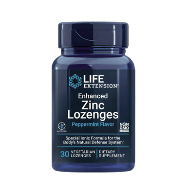 Enhanced Zinc Lozenges Peppermint 30 Sugtabletter